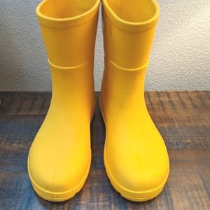 Totes Little Kids size 9-10 yellow Rain Boots